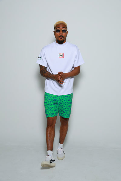 Comfort Fit Golf Mock Neck（WHITE）